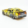 Дерев'яний 3D конструктор Muscle car GT 162 деталі (жовта) 00638