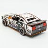 Дерев'яний 3D конструктор Muscle car GT 162 деталі (біла) 00639