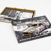 Дерев'яний 3D конструктор Muscle car GT 162 деталі (біла) 00639