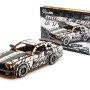Дерев'яний 3D конструктор Muscle car GT 162 деталі (біла) 00639