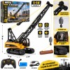 G190206-1572 Металевий кран на радіокеруванні Huina 15 каналів 1:14