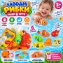 53519 Заводні рибки для гри у воді, набір 6 штук