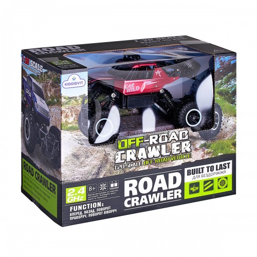Машинка на радіокеруванні SL-109AR OFF-ROAD CRAWLER CAR VS WILD, металевий корпус, 1:20, червона
