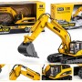 1710 Екскаватор металевий HUINA 1:50 гусеничний з рухомим ковшем