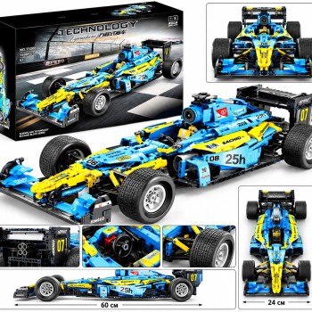 Конструктор гоночний автомобіль Формула-1 Technic Formula Cars F1 T5008, спортивний болід