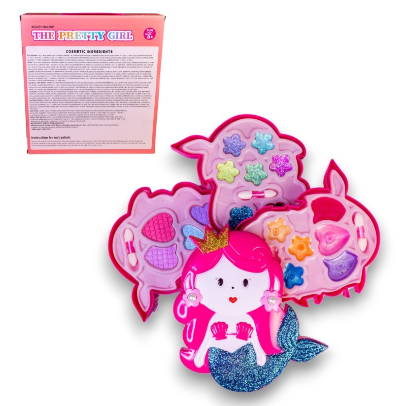 Дитячий набір косметики The Pretty Girl G266069-2601D, розкладний 3-рівневий набір
