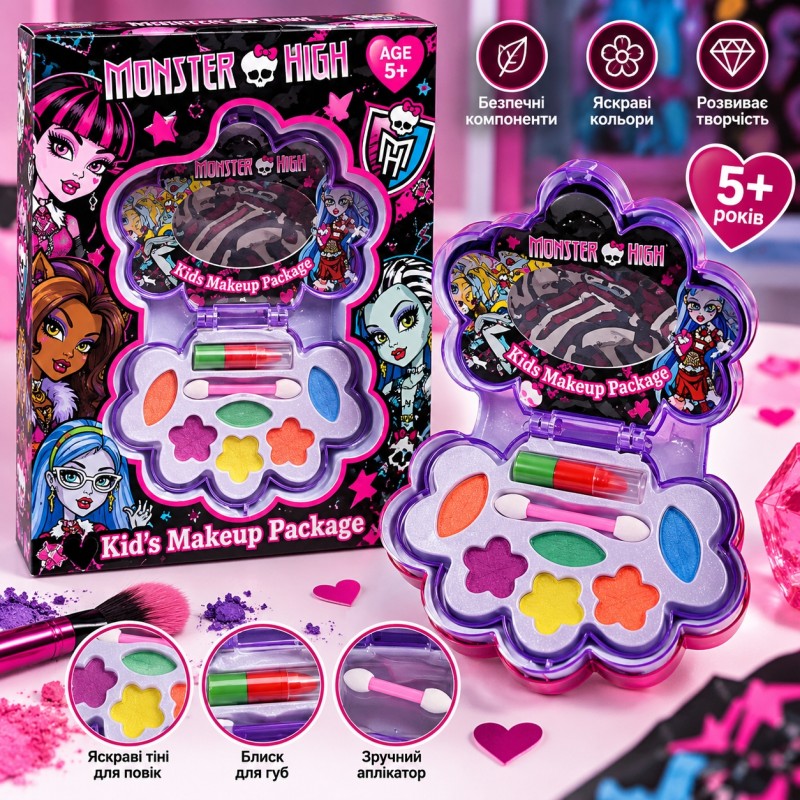 Набір дитячої косметики Monster High MY3088-C10 для дівчаток від 5 років