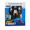 G483197-A1Y-WHITE-BLACK Трансформер Tobot Mini робот-машинка 11 см