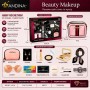 G560433-676-7 Дитячий ігровий набір аксесуарів та косметики «Beauty Makeup» сумочка, хустинка, окуляри, помада, гаманець, сережки