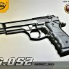 G052S Страйкбольний пістолет Galaxy Beretta 92 пластиковий сталевий
