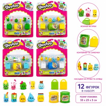Фігурки Shopkins 862115 — насадки на ручки та олівці