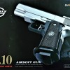 G10 Страйкбольний пружинний пістолет моделі COLT1911PD чорний