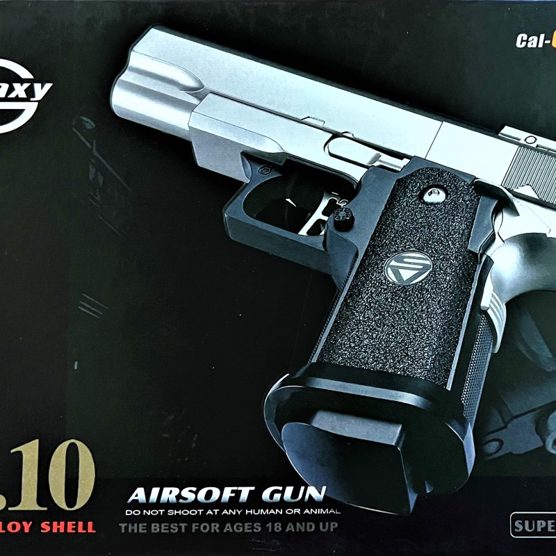 G10 Страйкбольний пружинний пістолет моделі COLT1911PD чорний
