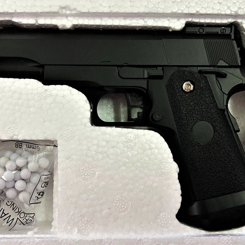 G10 Страйкбольний пружинний пістолет моделі COLT1911PD чорний