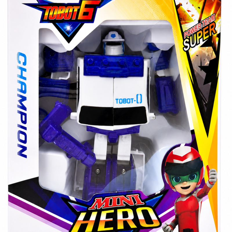 g483187-118A Трансформер Tobot Mini Hero Champion 12 см