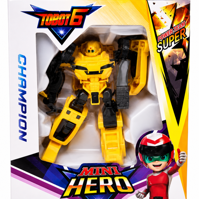 g483187-118E Трансформер Tobot Mini Hero Champion 12 см