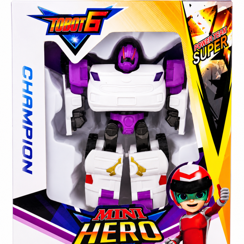 g483187-118F Трансформер Tobot Mini Hero Champion 12 см