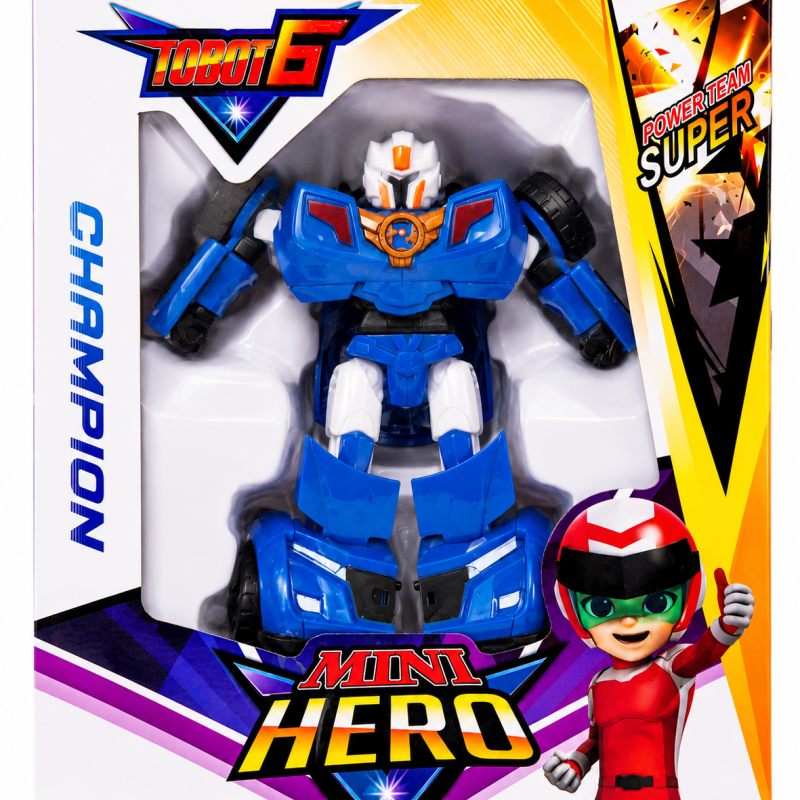 g483187-118H Трансформер Tobot Mini Hero Champion 12 см
