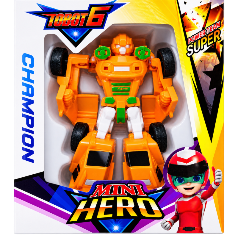 g483187-118M Трансформер Tobot Mini Hero Champion 12 см