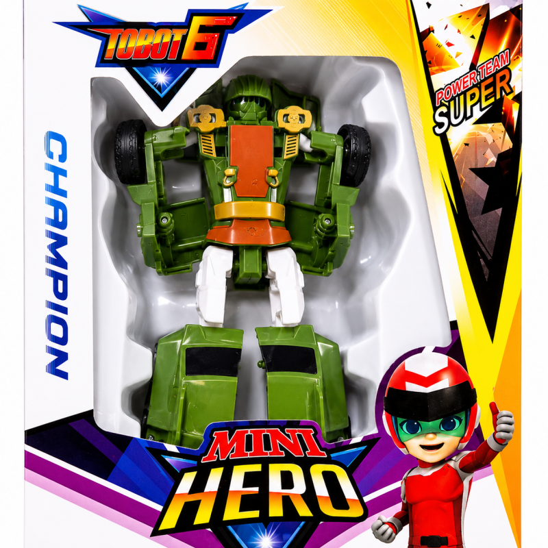 g483187-118N Трансформер Tobot Mini Hero Champion 12 см