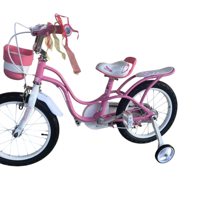 Дитячий велосипед Royal Baby Little Swan Steel RB16-18 РОЖЕВИЙ