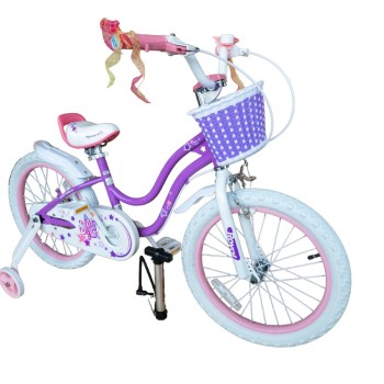 RB16G-1-ВЕЛОСИПЕД ДИТЯЧИЙ ROYAL BABY STARGIRL ФІОЛЕТОВИЙ 16 ДЮЙМІВ