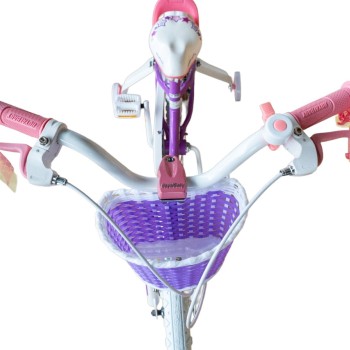 RB20G-1 ВЕЛОСИПЕД ДИТЯЧИЙ ROYAl BABY STARGIRL ФІОЛЕТОВИЙ 20 ДЮЙМІВ, БЕЗ БОКОВИХ КОЛІС