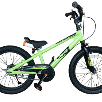 RB18-30 ВЕЛОСИПЕД ДИТЯЧИЙ ROYAL BABY FREESTYLE ЗЕЛЕНИЙ 18 ДЮЙМІВ БЕГОВЕЛ+ВЕЛОСИПЕД