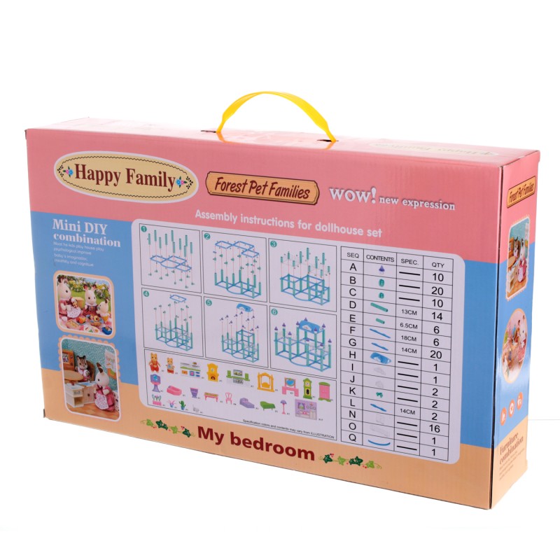Игровой домик Happy Family Флоксовые Животные 20053