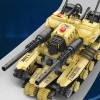 G484249-3906 Іграшковий конструктор Танк з подвійним дулом на радіокеруванні 618 деталей