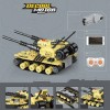 G484249-3906 Іграшковий конструктор Танк з подвійним дулом на радіокеруванні 618 деталей