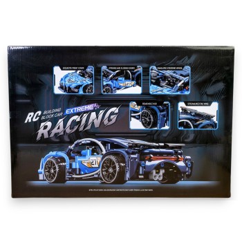 Конструктор машинка на радіокеруванні "Extreme Racing Bugatti Bolide Agile Blue" G481537-HE-23051