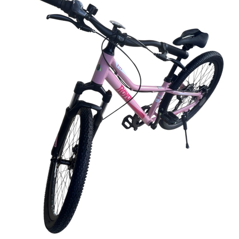 RB24-37 ДИТЯЧИЙ ВЕЛОСИПЕД ROYAL BABY JUNIOR 24 ДЮЙМА 7-17 STUDENT BIKE РОЖЕВИЙ