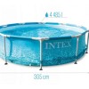 Intex 28208, каркасний басейн 305 x 76 см (картриджний фільтр 1250 л/год)
