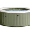 СПА-БАСЕЙН INTEX BUBBLE MASSAGE 28426, 196 х 71 см (4-х місний 1 741 л/год, тент, підстілка, сумка для зберігання, аеромасаж)