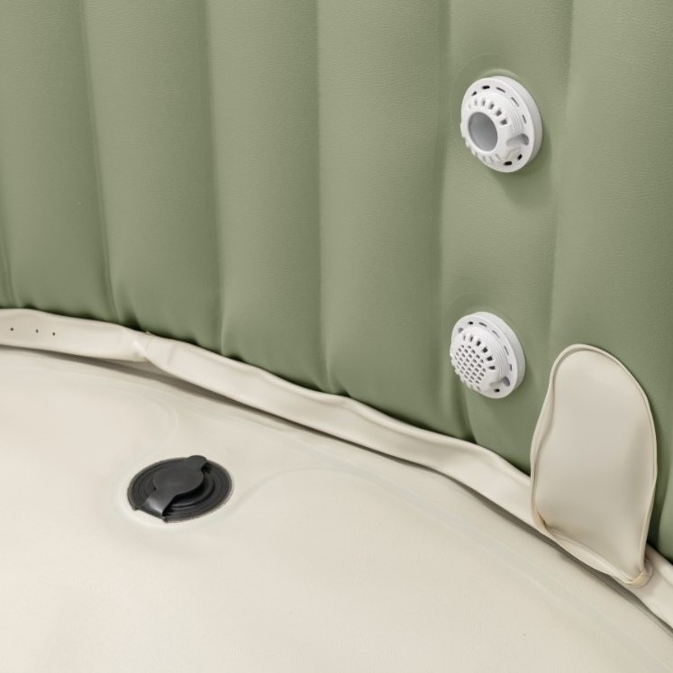 СПА-БАСЕЙН INTEX BUBBLE MASSAGE 28426, 196 х 71 см (4-х місний 1 741 л/год, тент, підстілка, сумка для зберігання, аеромасаж)