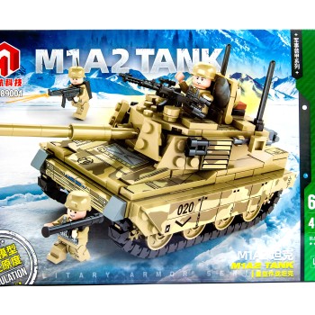 G256027-89001 ТАНК М1А2 КОНСТРУКТОР (432шт)ДЕТАЛІ