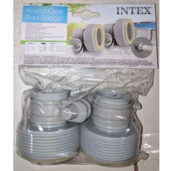 Intex 29061, Комплект з 2-х адаптерів, муфти-переходи для піщаних фільтрів та басейнів. D-38-32мм