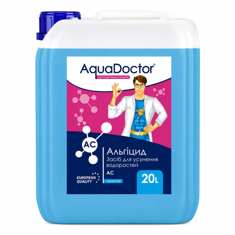 Хімія для басейну AquaDoctor АС альгіцид 20л 017452