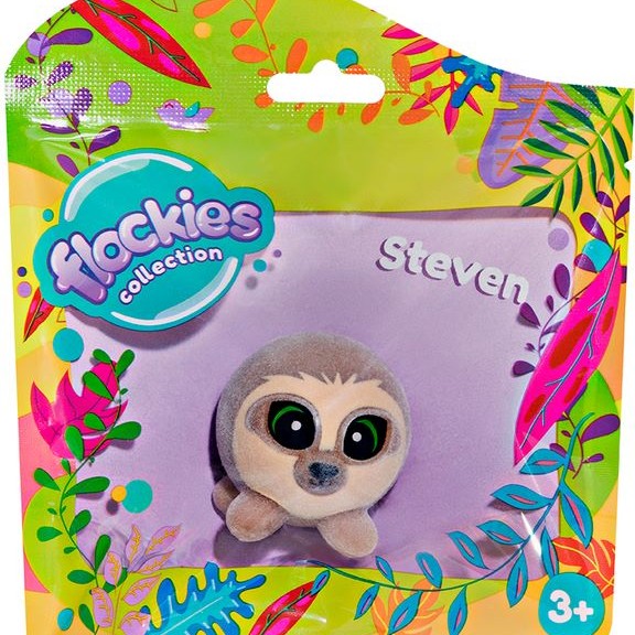 FLO0117 Колекційна фігурка FLOCKIES ЛІНИВЕЦЬ СТІВЕН