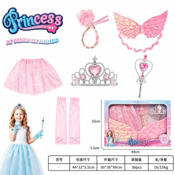 G560711-168-2 Дитячий набір прикрас для принцеси «Princess Accessory Set» з чарівною паличкою