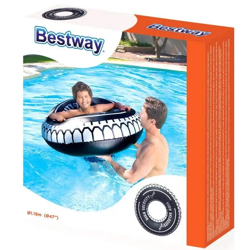 36102 Надувне коло Bestway «Шина», 119 см