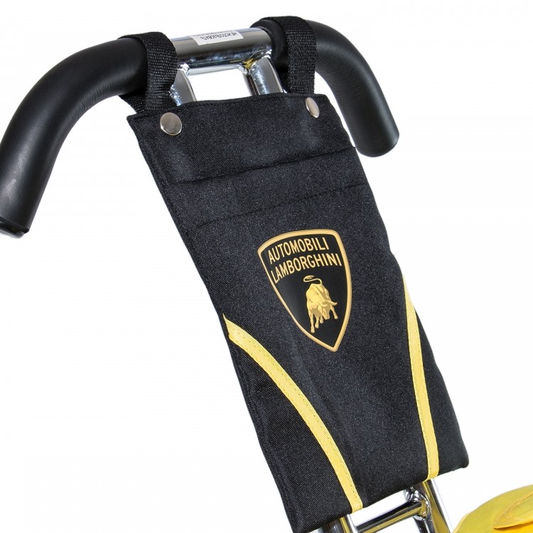 Дитячий триколісний велосипед Lamborghini 2000 Ж колеса на піні, фара, ключ запалювання