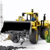 Машинка Екскаватор радіокерована Technics T4002 1608 деталь Конструктор BRICK Будівельний майданчик