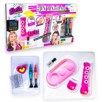 G266052-MBK-357 Набір для манікюру "Nail Art Girl's Creator" 2 in 1