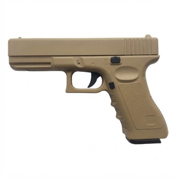 Металевий страйкбольний пістолет VIGOR V20 Tan Glock 17 (6 мм BB)