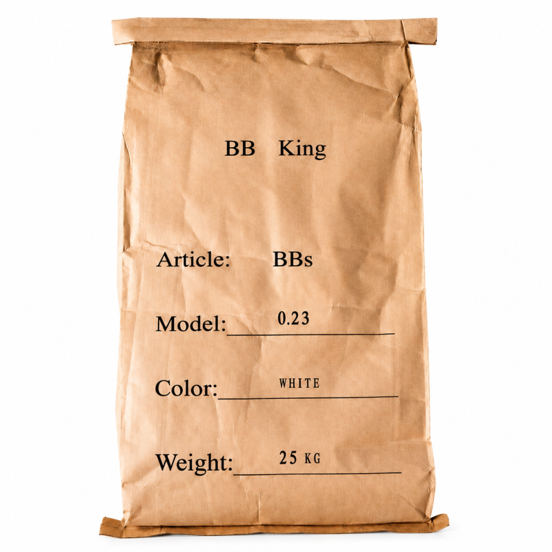 Кулі BB KING Normal 0.23 г 25 кг білі, страйкбольні кульки 6 мм