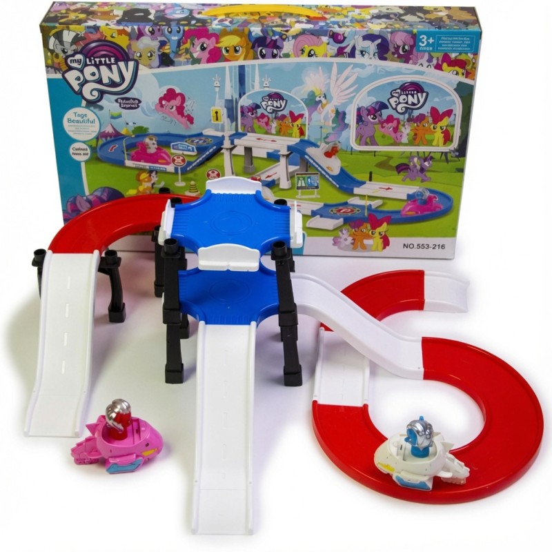 Іграшковий трек з гірками My Little Pony 553-15 з фігурками