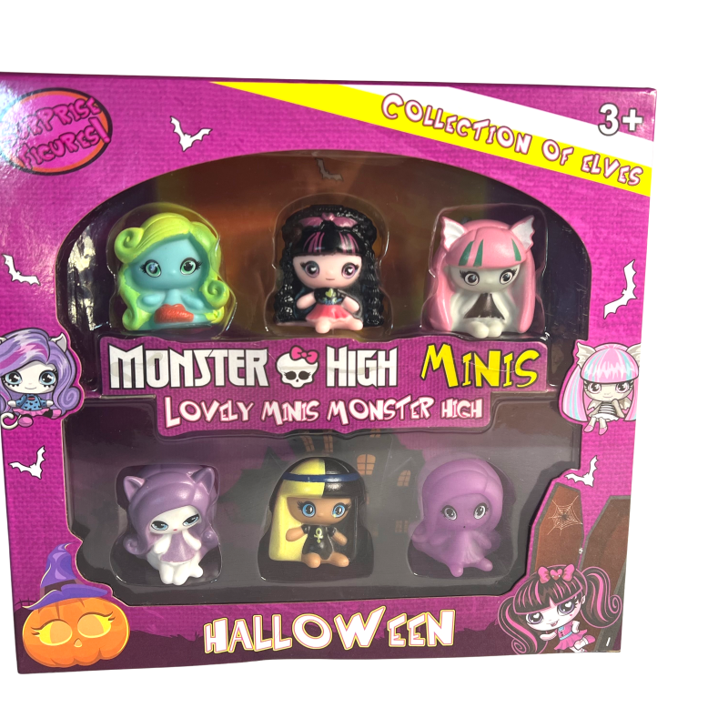 Монстер HIGH DOLL QA8002 фігурки пищалки тварин