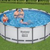 5612X  Каркасний басейн Bestway  427х122 см з картриджним фільтром, тентом і драбиною
